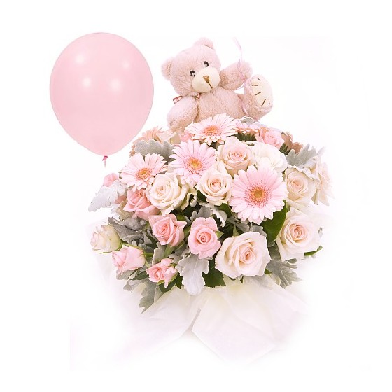 Σύνθεση ροζ για κοριτσάκι